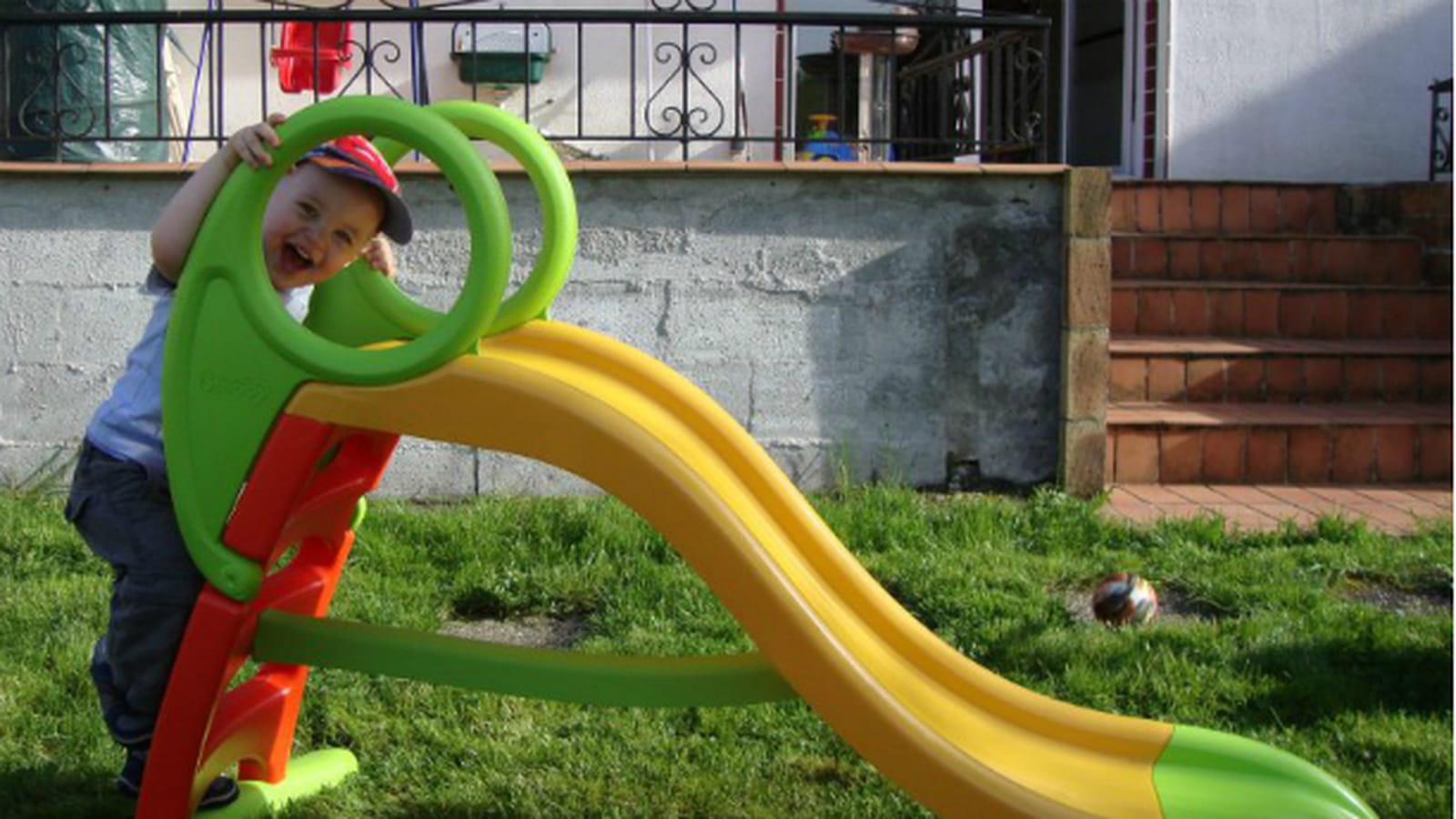 Un toboggan juste pour rire