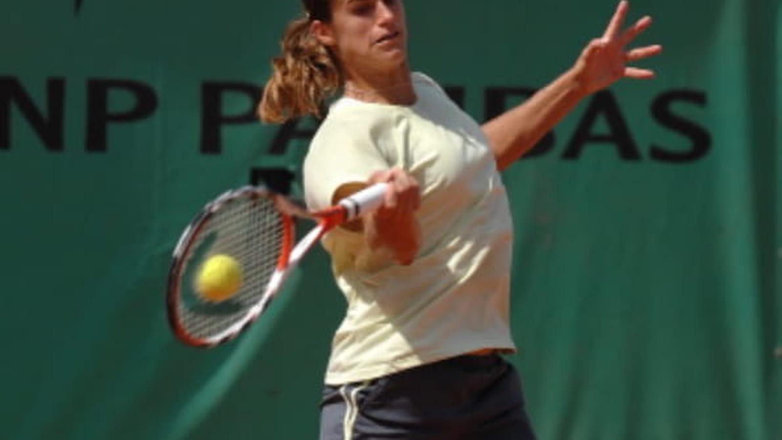 Amélie Mauresmo à Roland-Garros en 2009