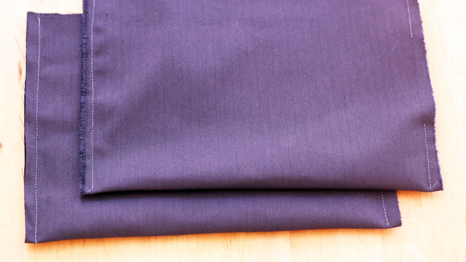 Rectangles de tissu