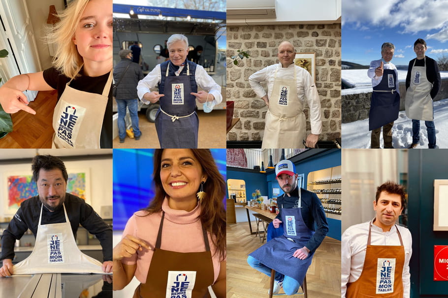 "Je ne rends pas mon tablier" : initiative solidaire pour aider les restaurateurs