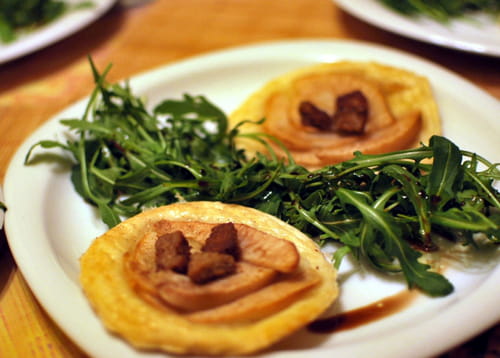Tartelette fine à la poire