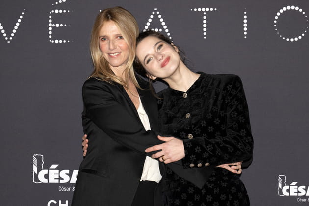 Sandrine Kiberlain et Rebecca Marder à la soirée des Révélations des César 2023