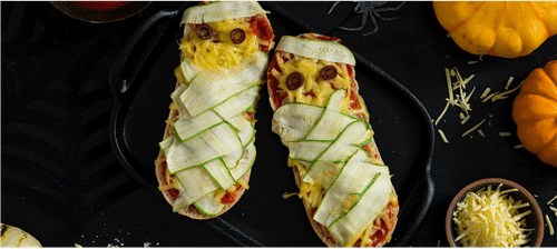 Sandwich effrayant d'Halloween