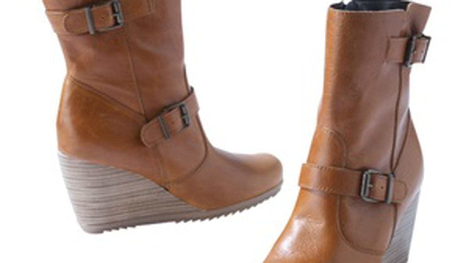 Boots compensées de Promod