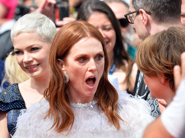 Julianne Moore : entre peur et étonnement, on ne sait pas trop...