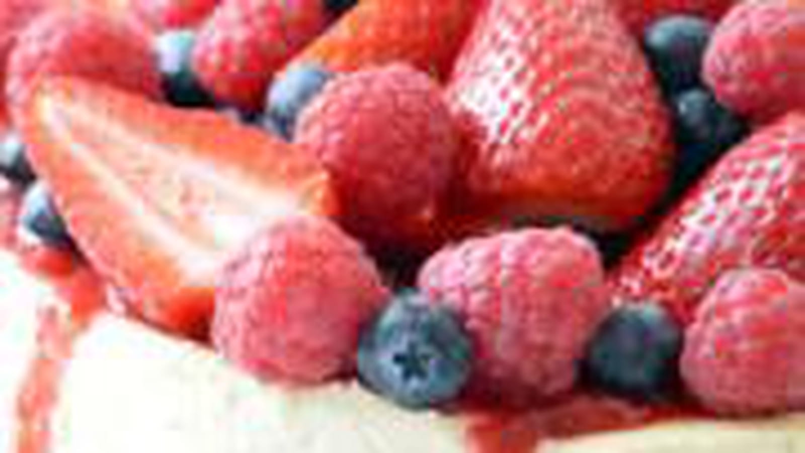 Cheesecake citron fruits rouges