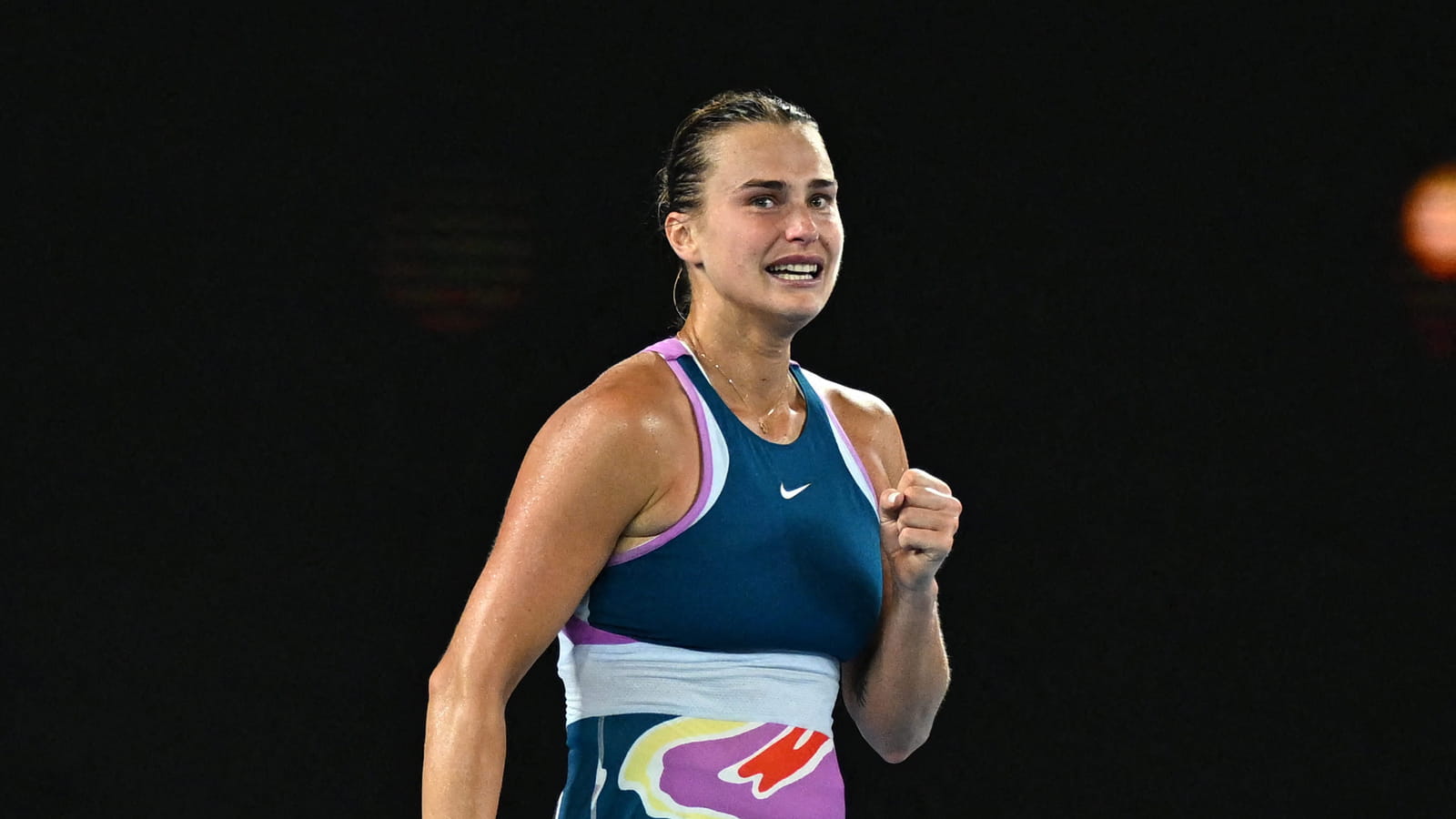 Aryna Sabalenka à l’Open d’Australie en 2023