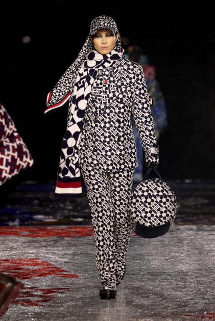 Look 72&nbsp;du d&eacute;fil&eacute; Tommy Hilfiger