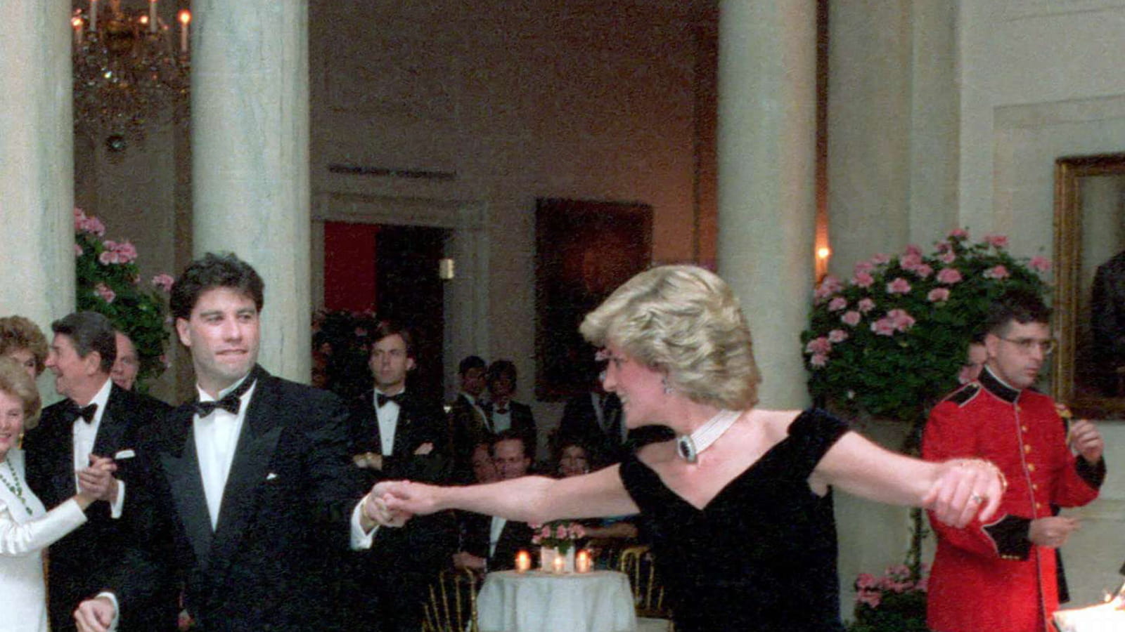 John Travolta et Lady Diana