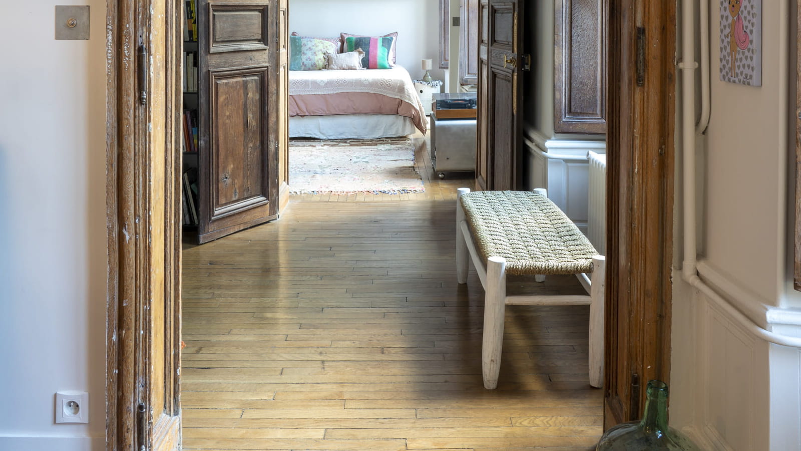 Enfilade de pièces avant