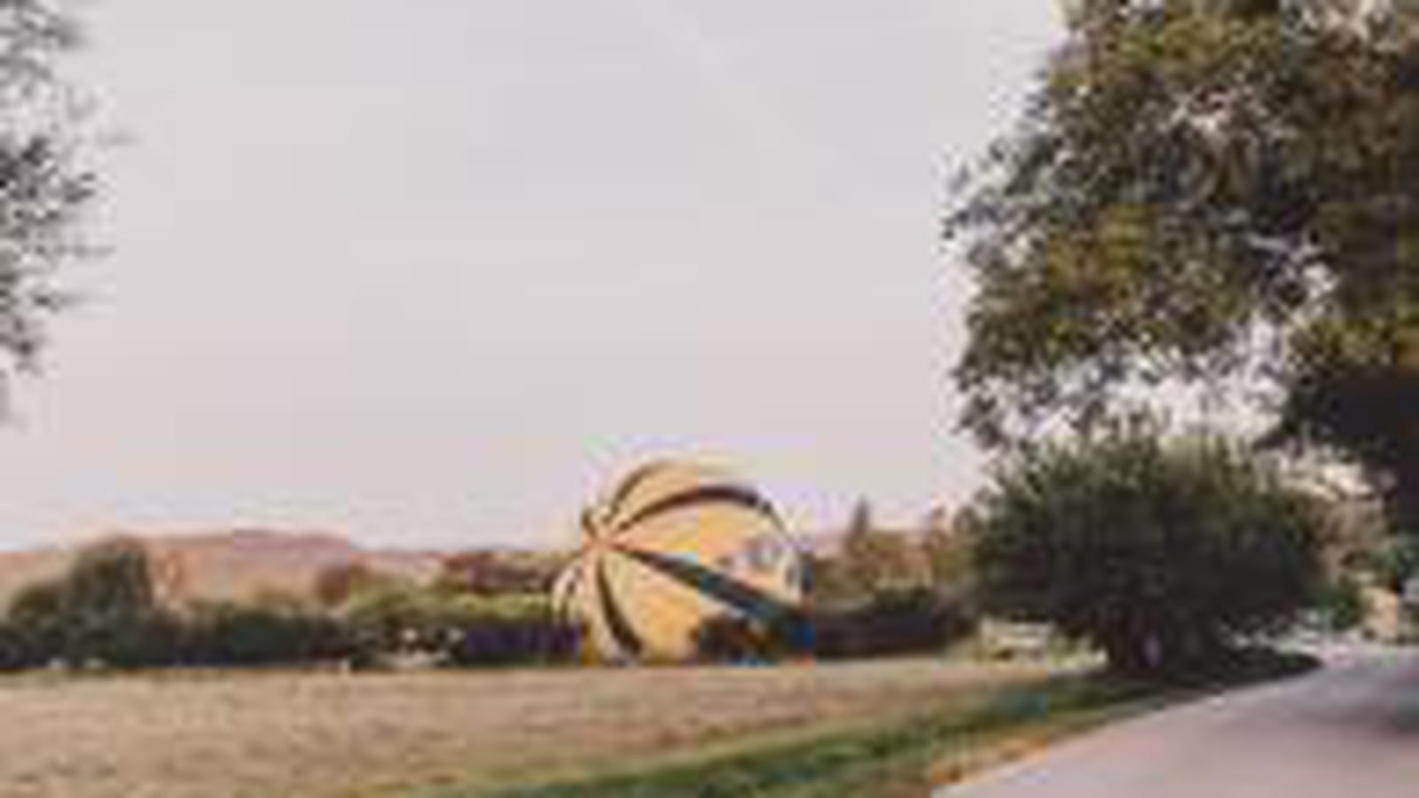 Direction la montgolfière