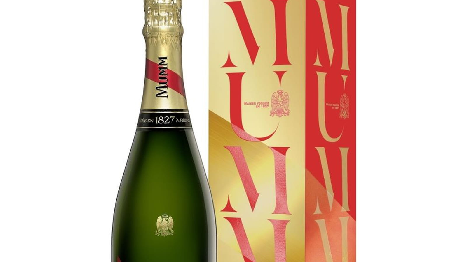 Le champagne Cordon Rouge de la Maison Mumm