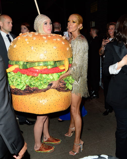 C&eacute;line et Katy Perry au Met Gala 2019