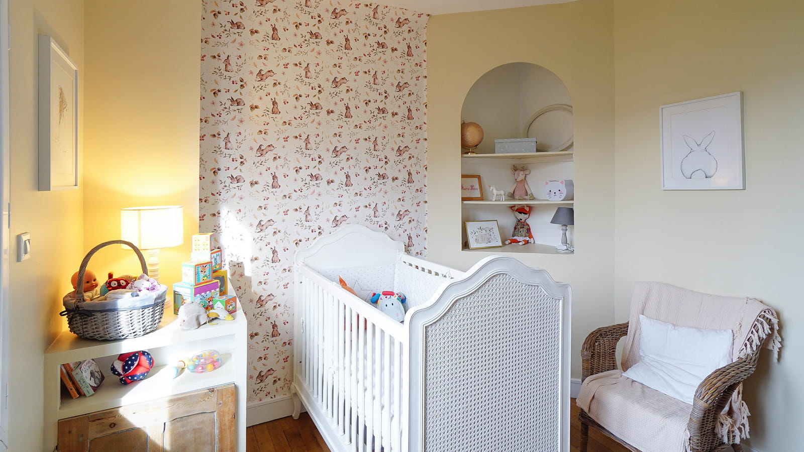 Chambre de bébé après 