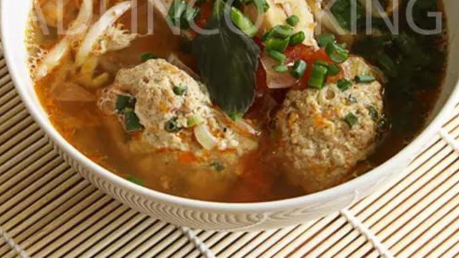 Bun rieu, soupe de crabes