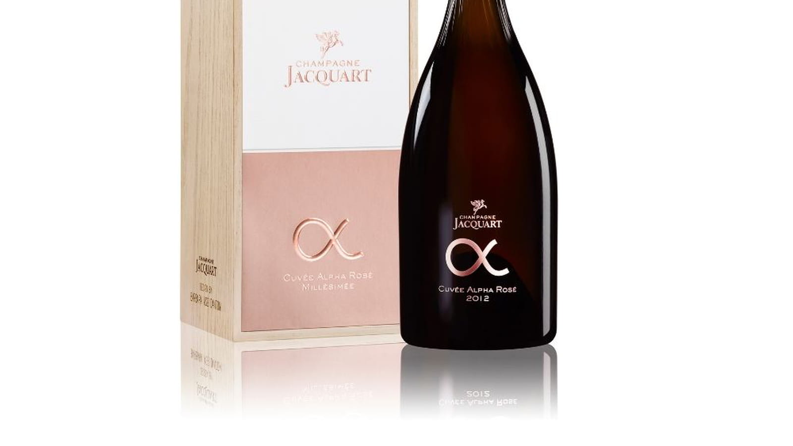 La Cuvée Alpha Rosé 2012 par Champagne Jacquart