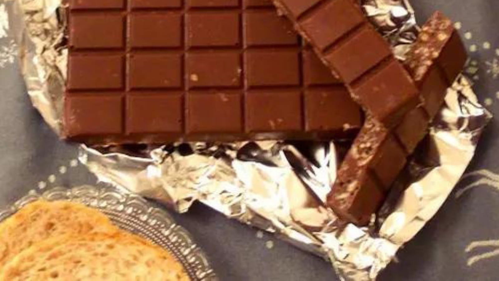 Tablettes de Chocolat crunch