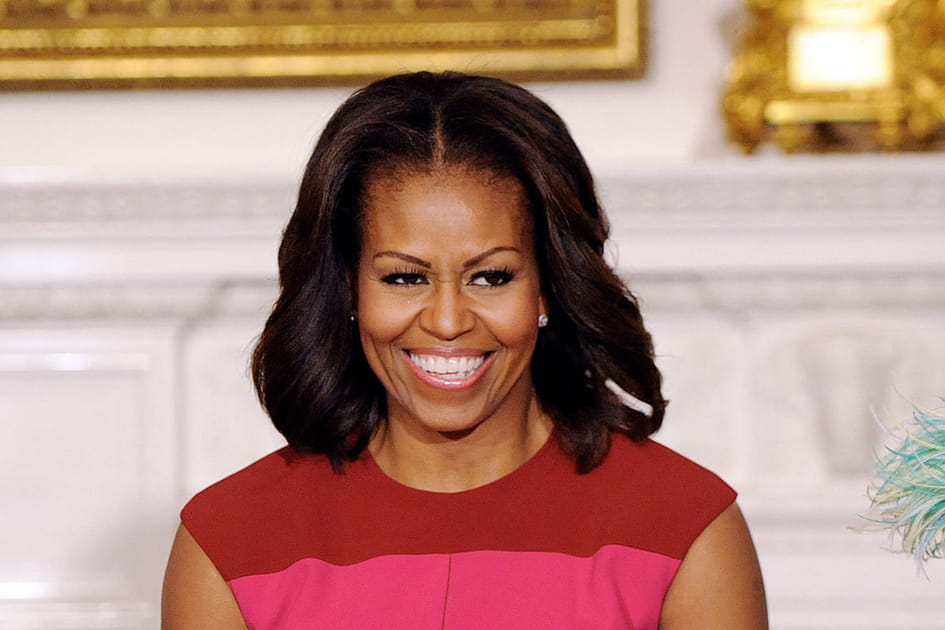 Les cheveux mi-longs de Michelle Obama