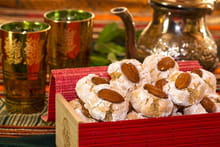 Ghoriba aux amandes et à la noix de coco : Etape 1