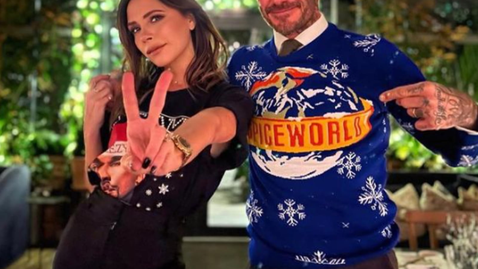 Victoria et David Beckham