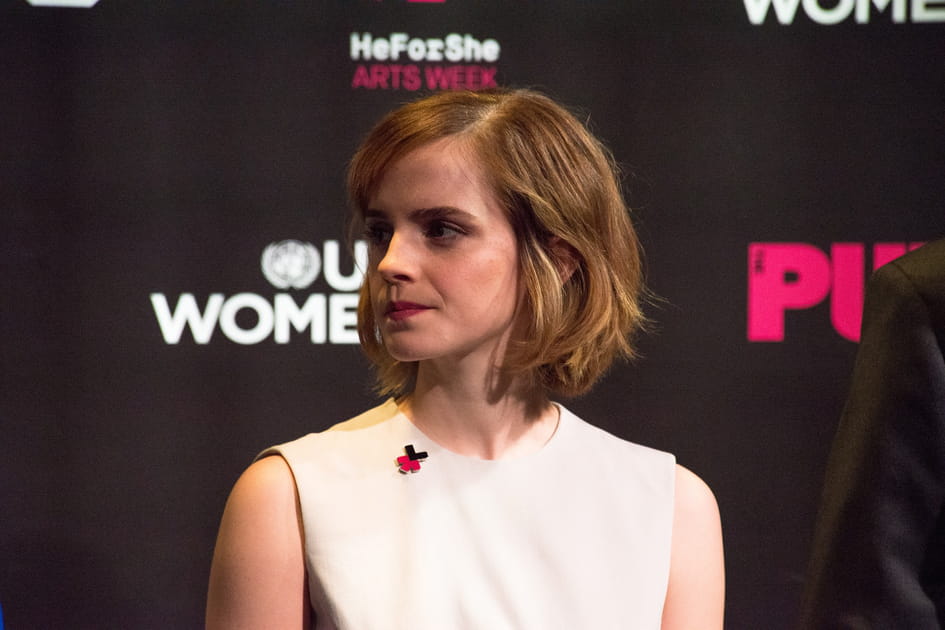 Le carr&eacute; court d'Emma Watson