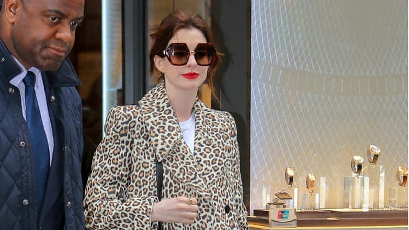 Anne Hathaway le 28 avril 2019