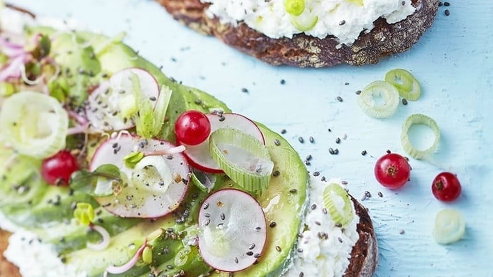 Toasts d'avocat à La Mousse Chavroux