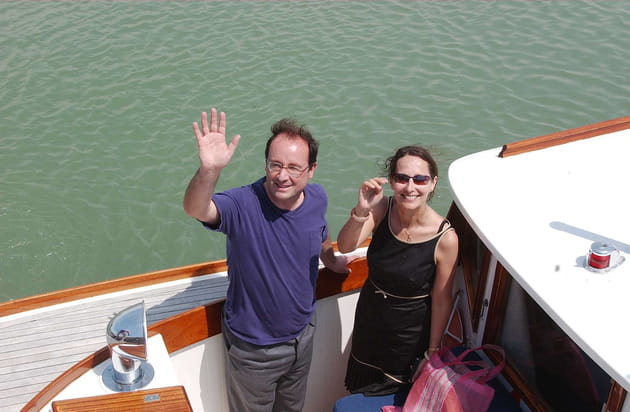 François Hollande et Ségolène Royal, à La Rochelle (2005)