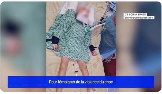 Devrim, le fils de Yuksel, hospitalisé à Necker