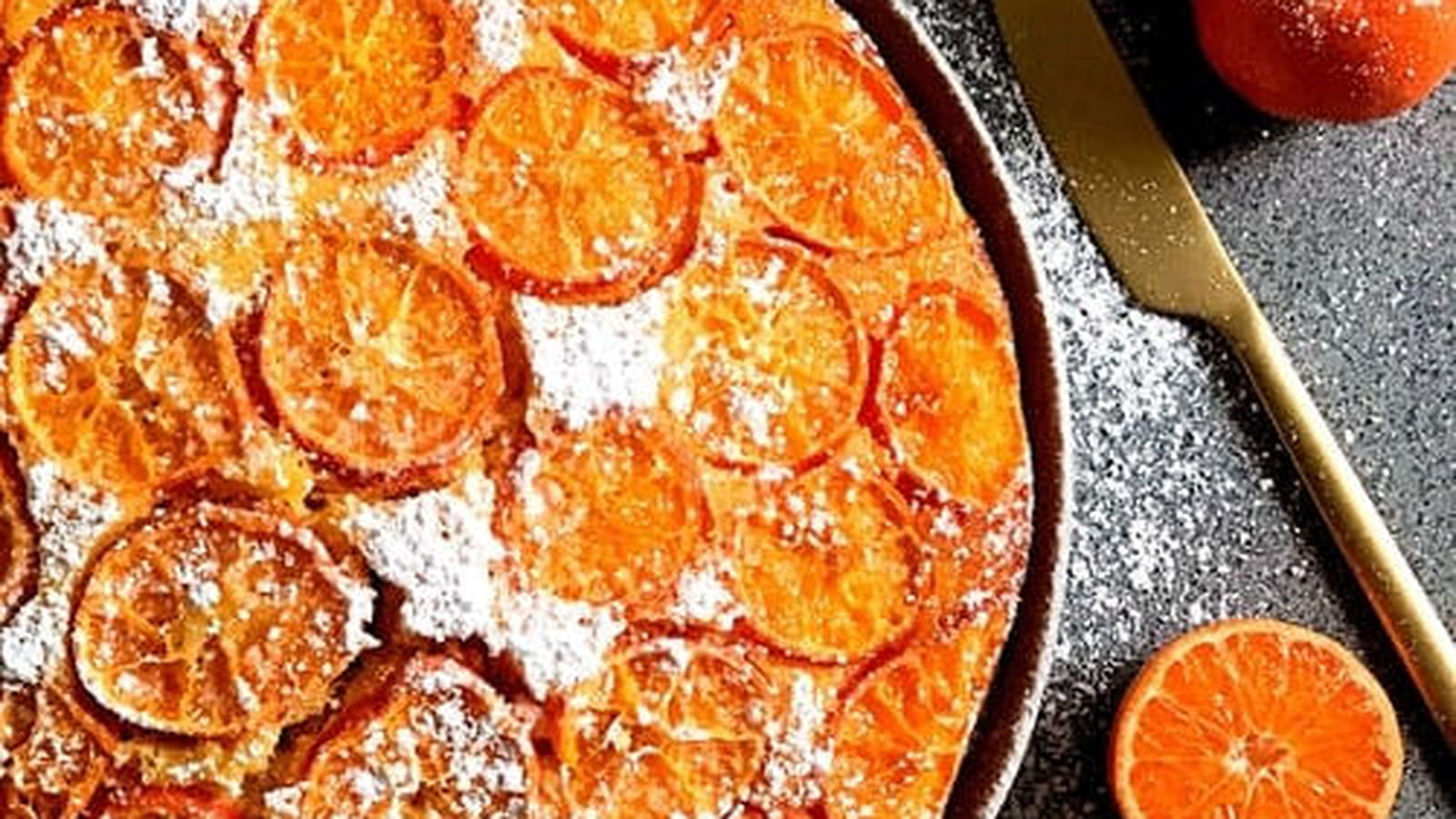 Gâteau moelleux aux clémentines