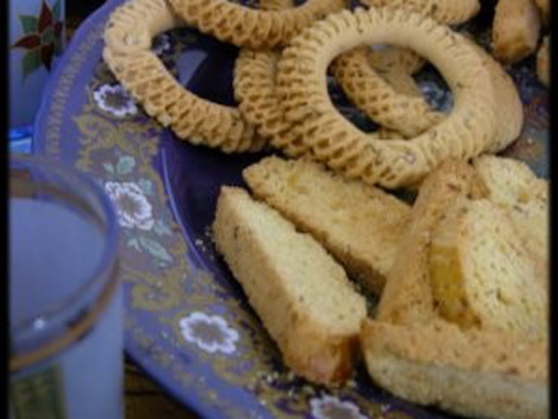 Kaak Ou Anneaux Biscuites Du Maghreb