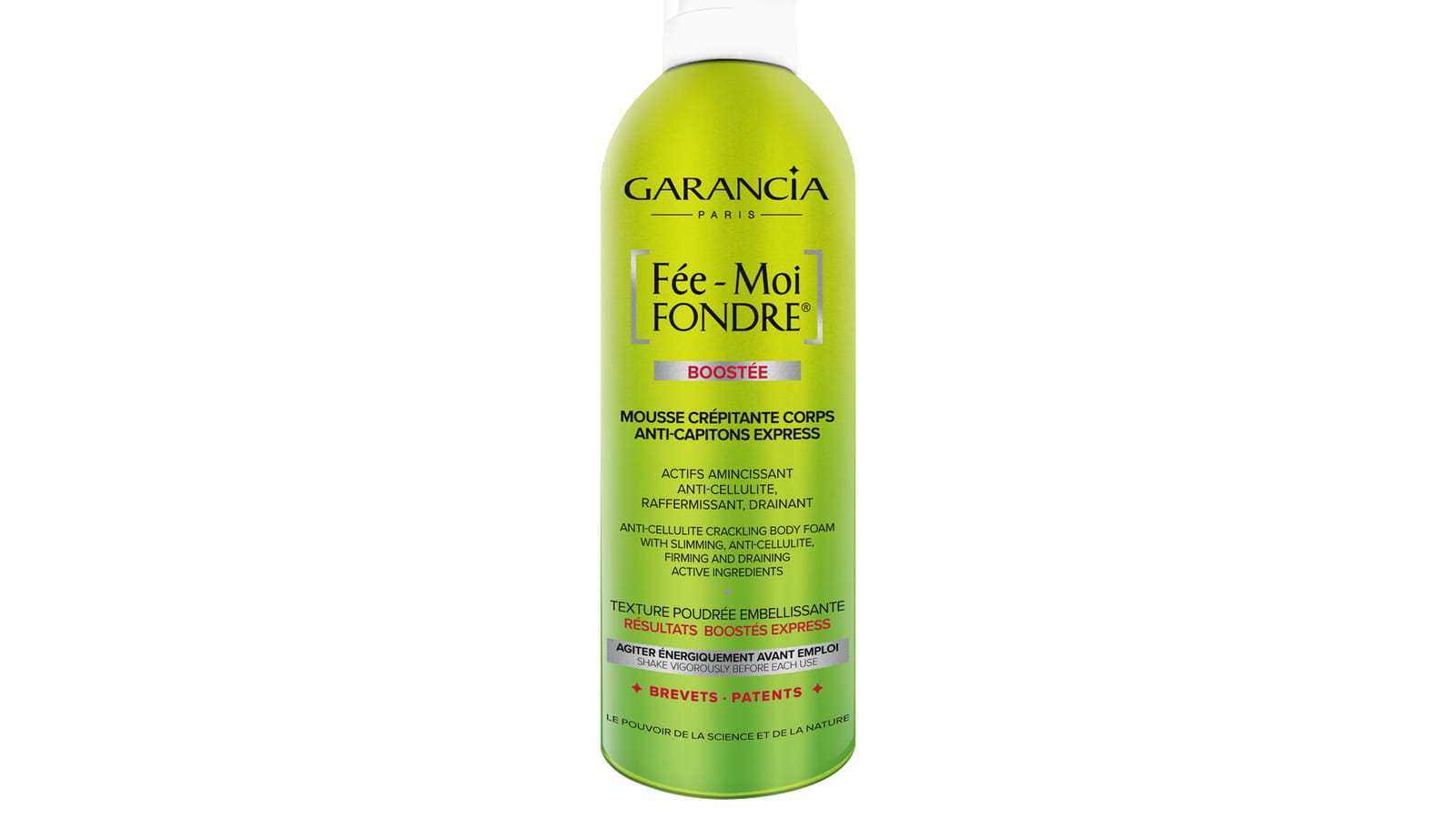 Mousse crépitante corps Fée-Moi Fondre Boostée Garancia