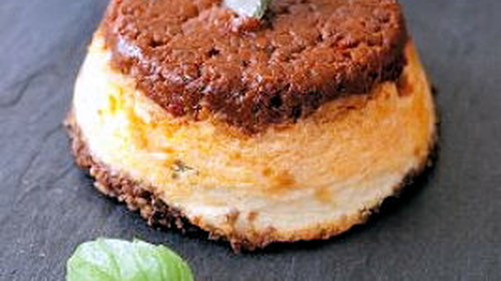 Cheesecake ensoleillé