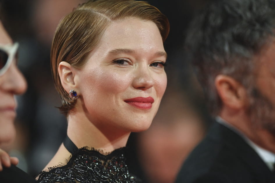 Le rouge &agrave; l&egrave;vres framboise de L&eacute;a Seydoux