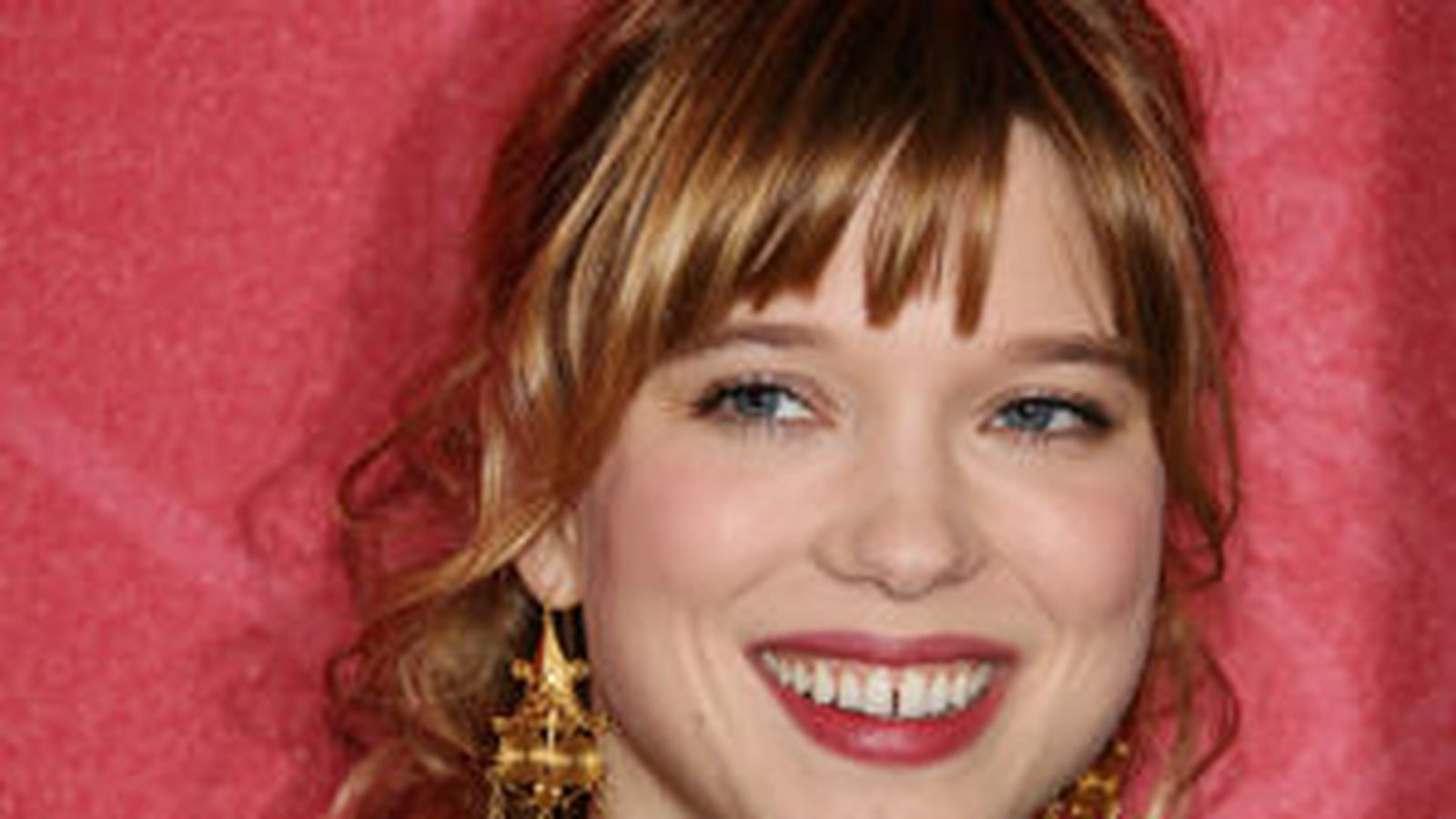 Léa Seydoux avec une frange