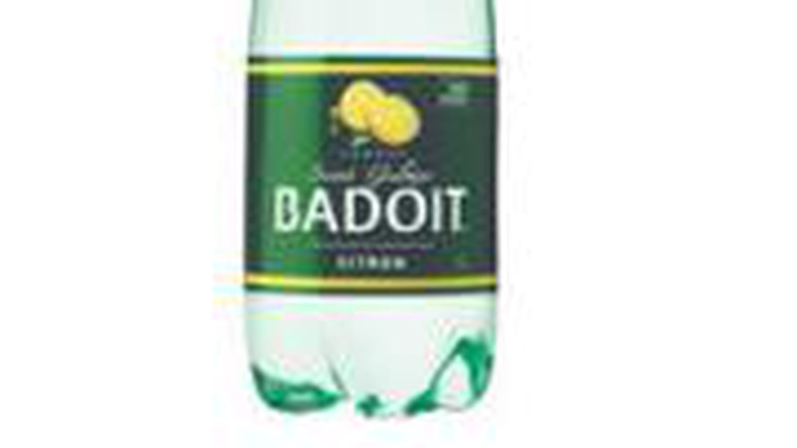 Eau pétillante aromatisée au citron de Badoit
