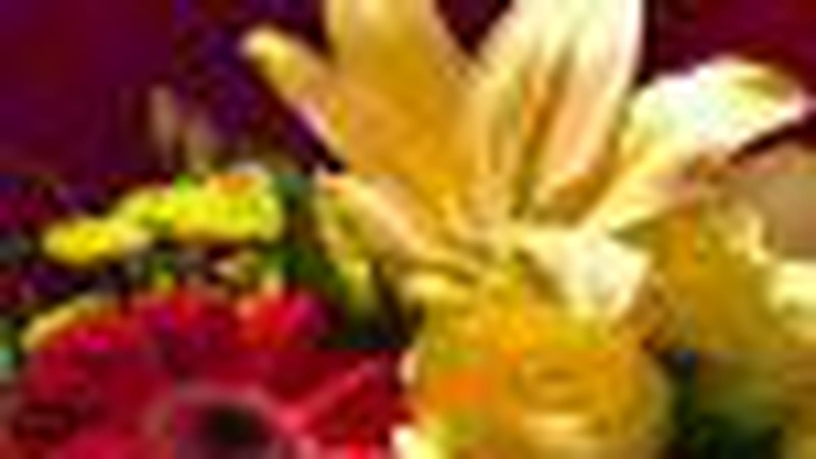 Bouquet sang et or