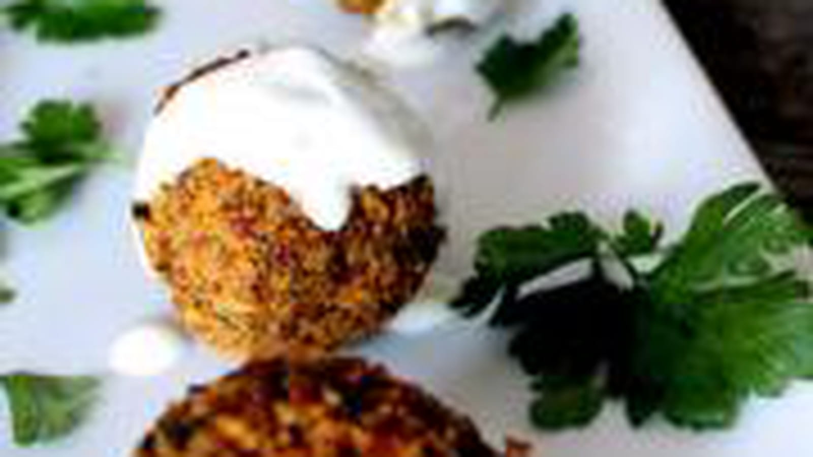 Falafels homemade et leur sauce au yaourt