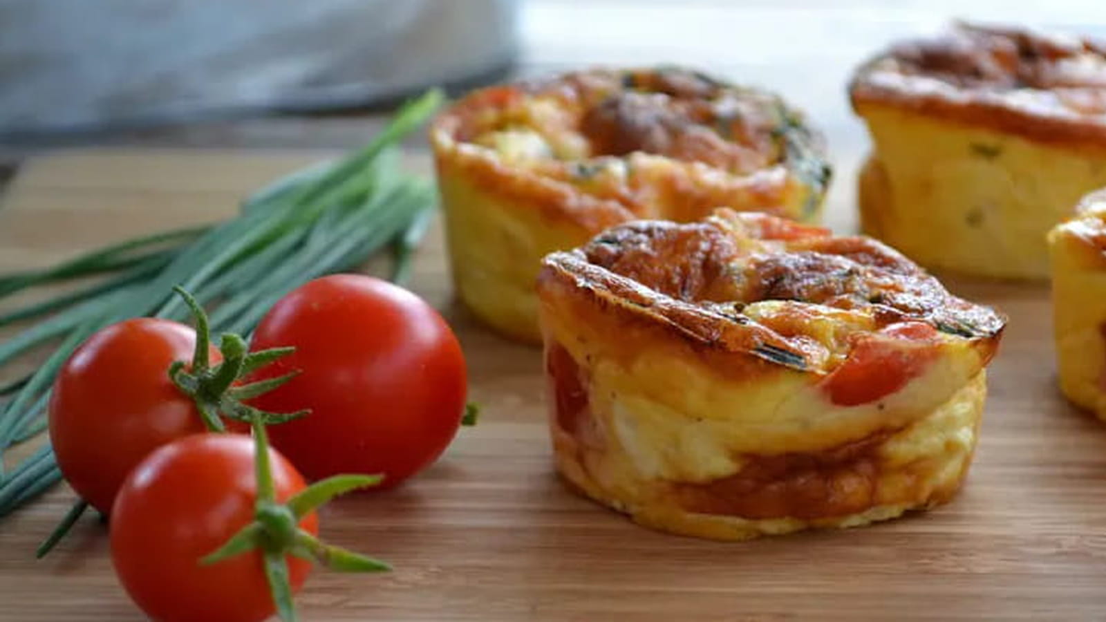 Quiches au poulet et cheddar