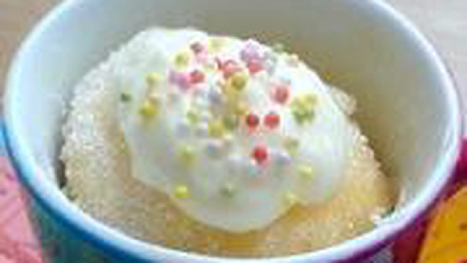 Mugcake à la vanille