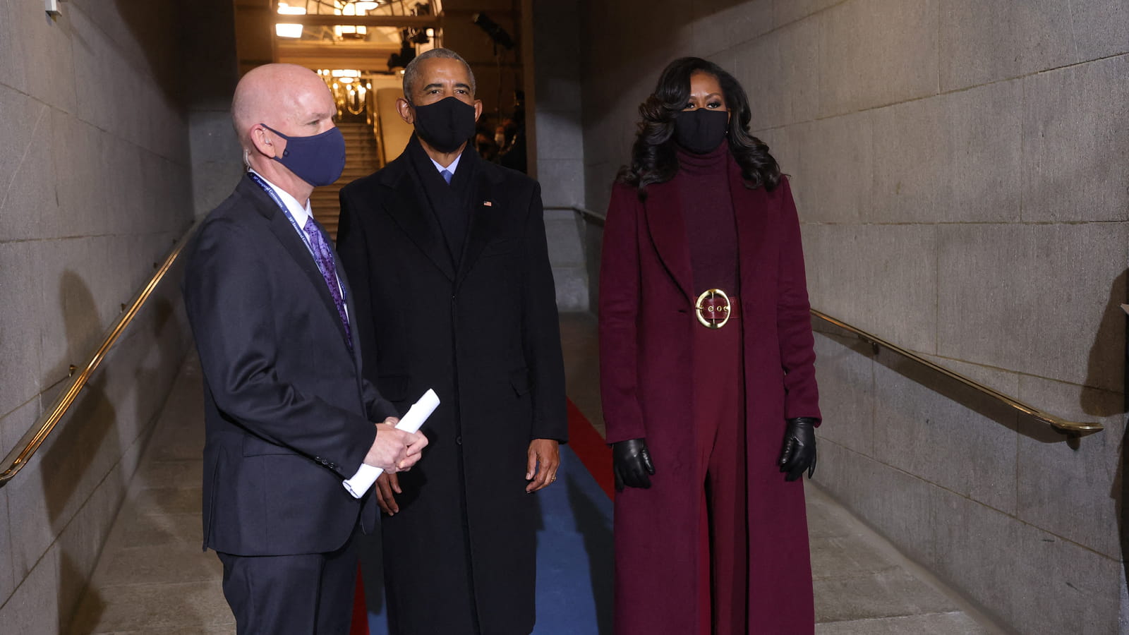Michelle Obama en Sergio Hudson