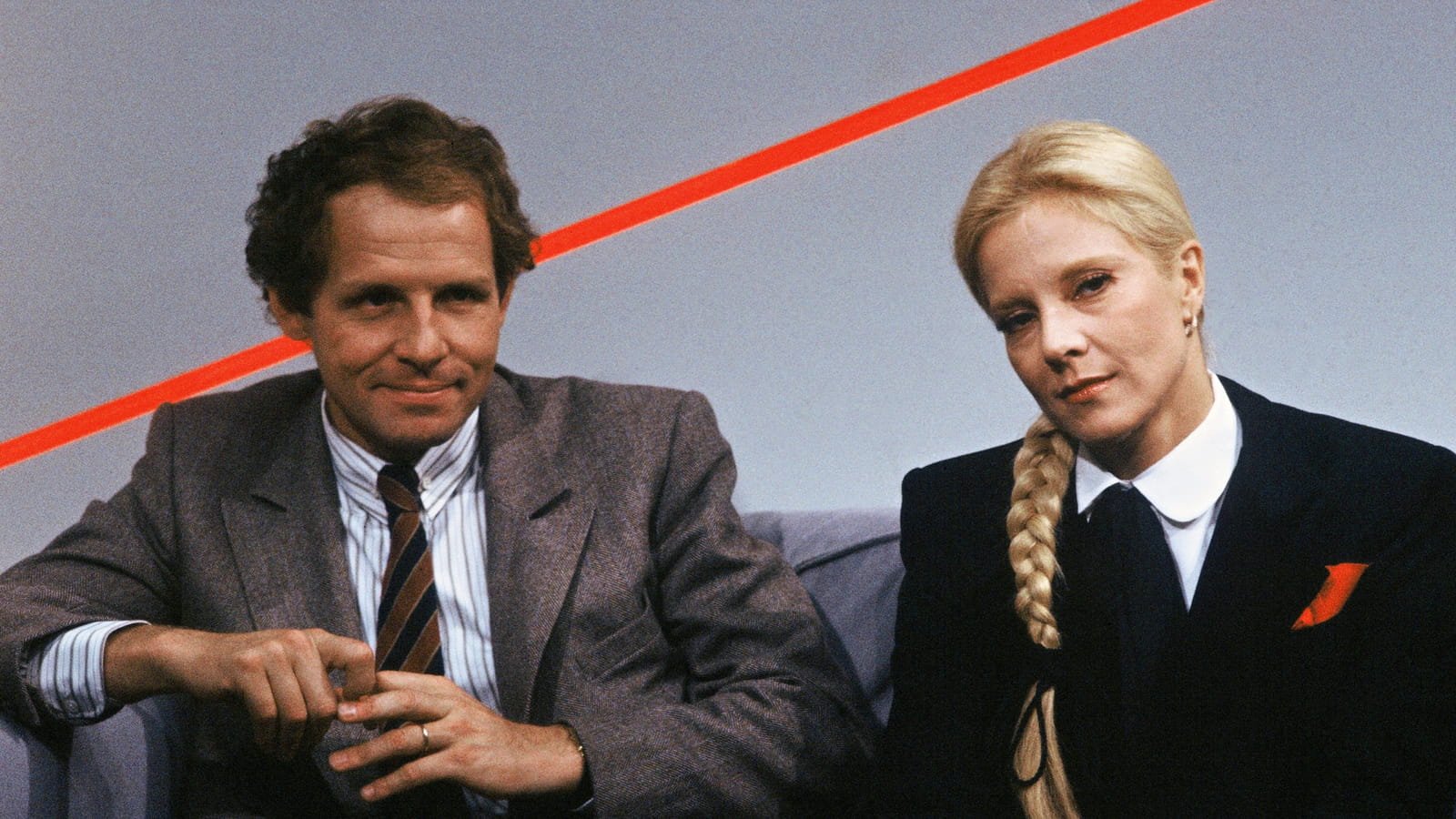 Patrick Poivre d'Arvor et Sylvie Vartan