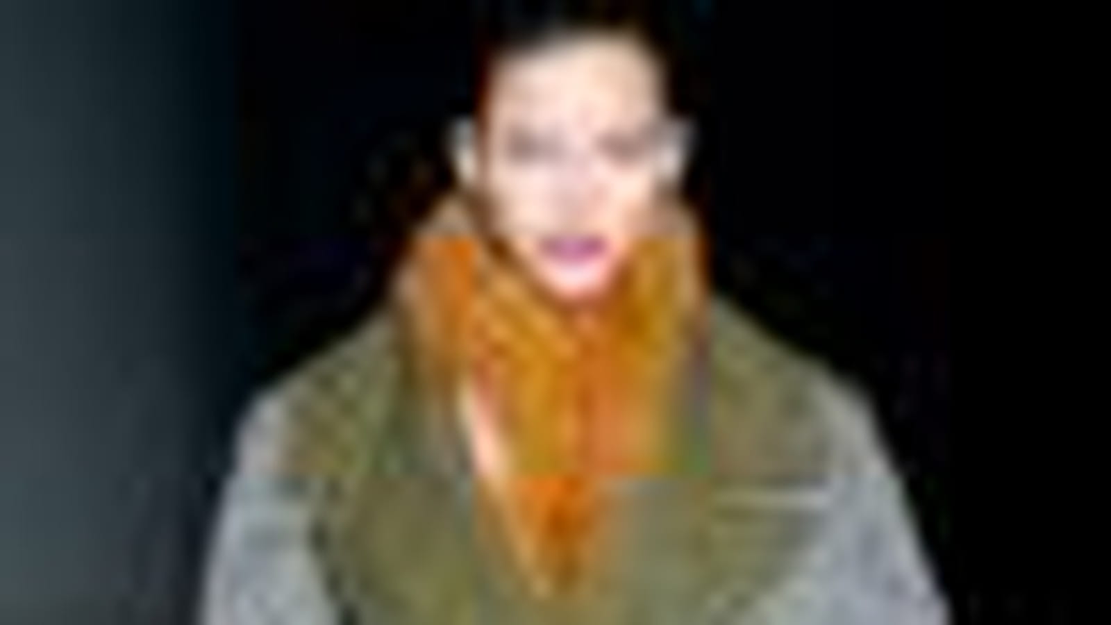 Manteau court bicolore d'Alberta Ferretti