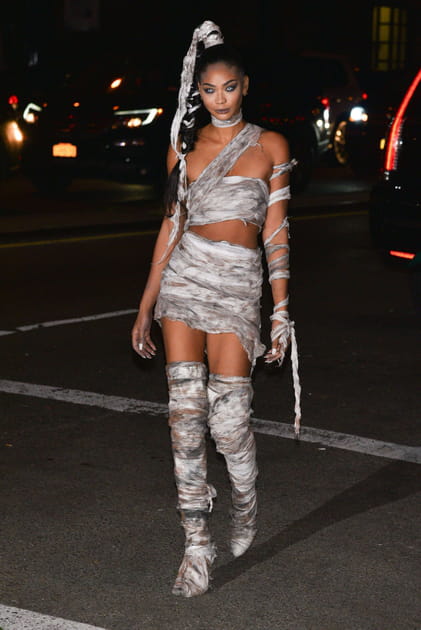 Le mannequin Chanel Iman