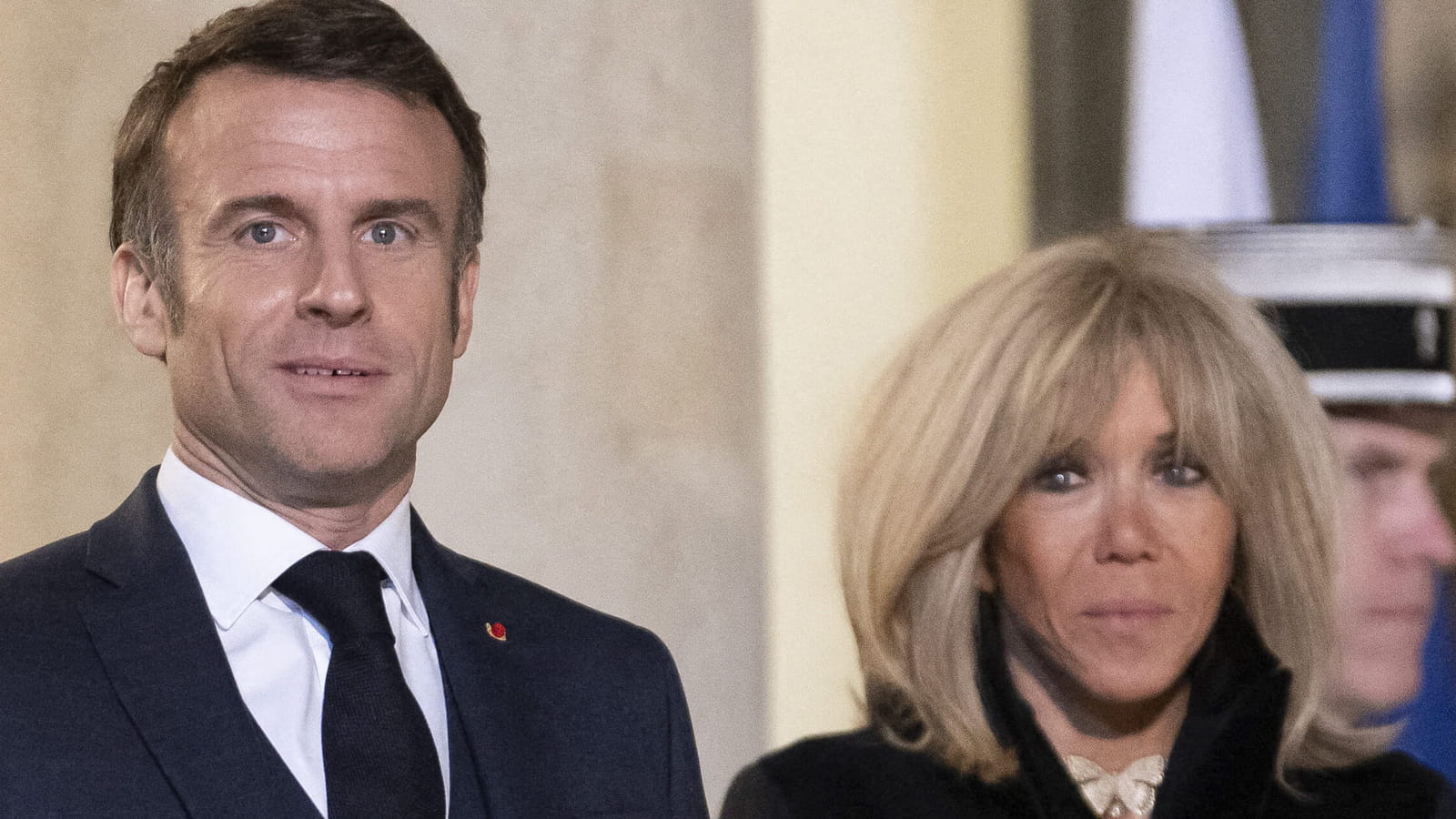 Emmanuel et Brigitte Macron