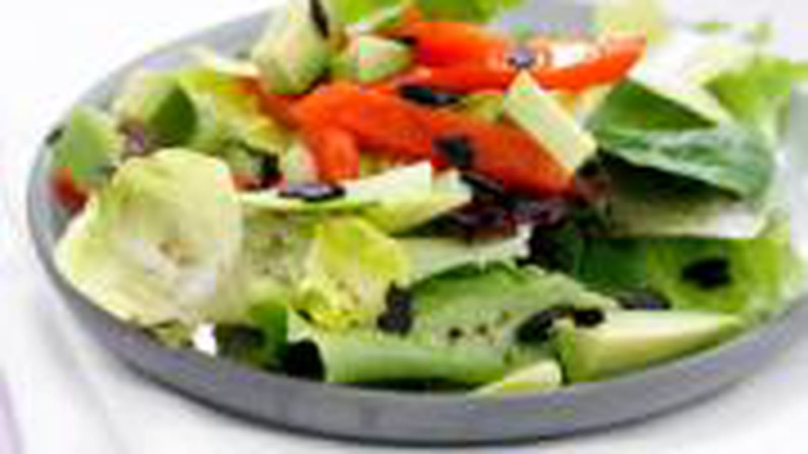Salade d'avocat aux poivrons