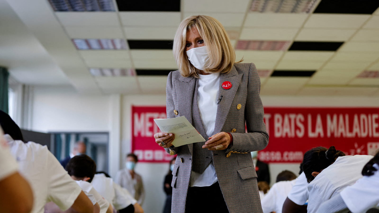 Brigitte Macron le 21 octobre 2020