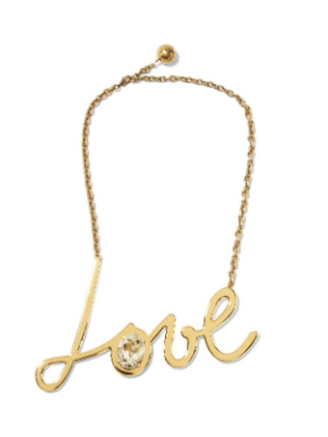 Collier "Love" de Lanvin