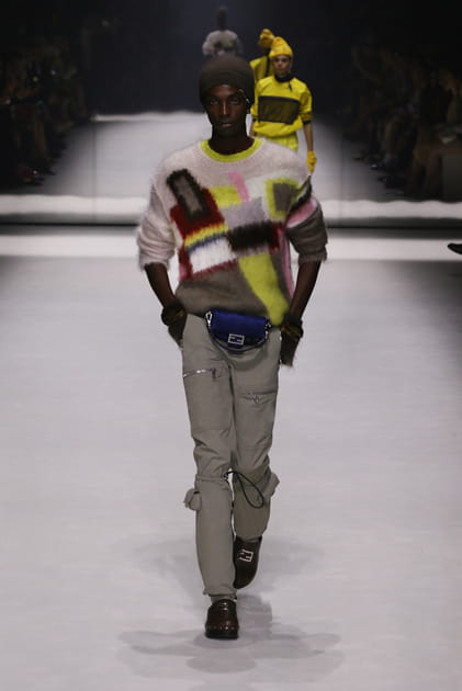 Look 18&nbsp;du d&eacute;fil&eacute; Fendi