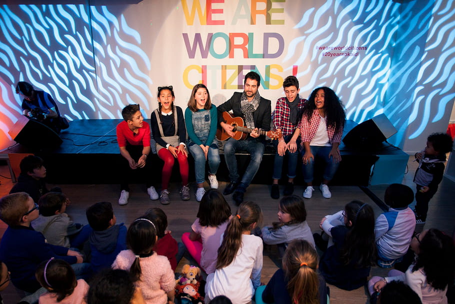 Les enfants chantent pour leurs droits